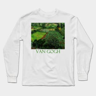 Field with Poppies by Vincent van Gogh Long Sleeve T-Shirt